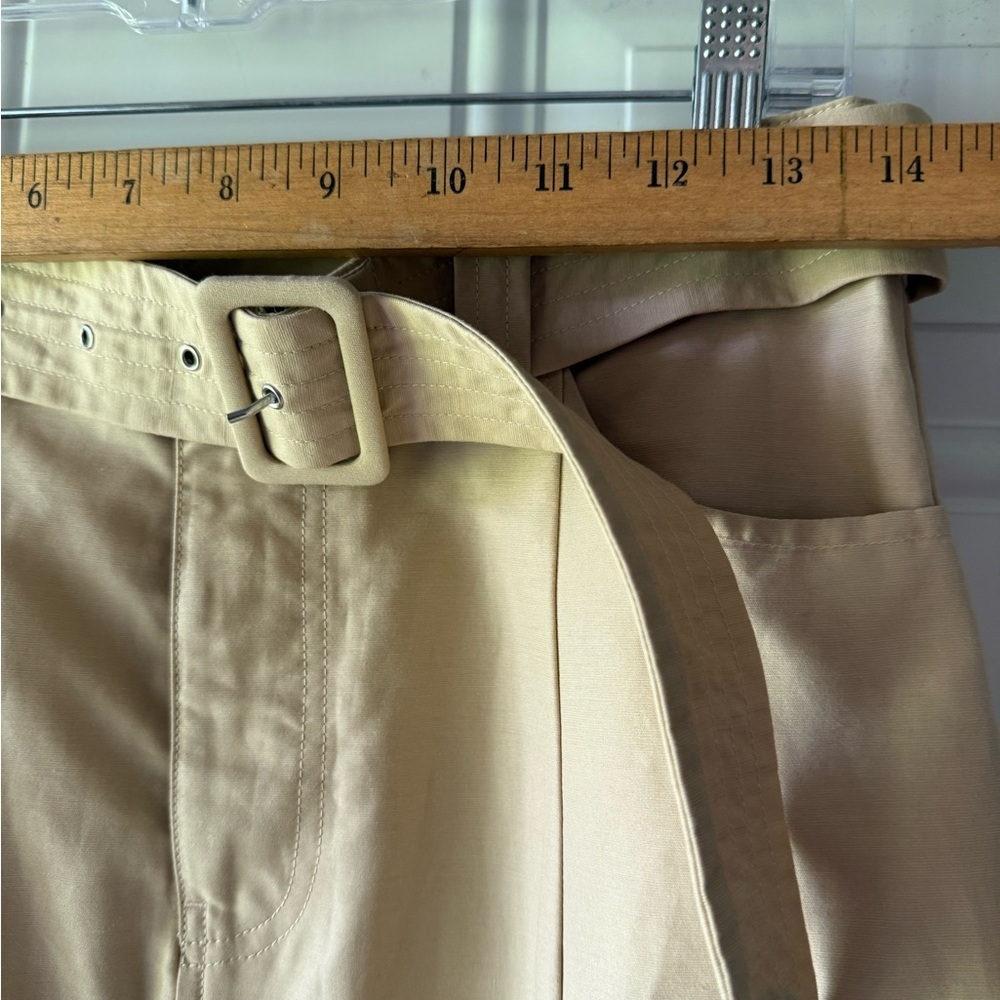 Rails Cyrus Classic Khaki Linen Blend Midi Women's Skirt - Picture 5 of 11